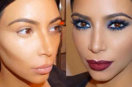 kim-kardashian-contouring-makeup-step-by-step-01_8 Kim kardashian, stap voor stap make-up contourend