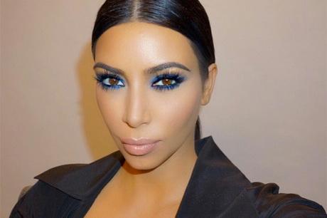 Kim kardashian hair and make-up tutorial