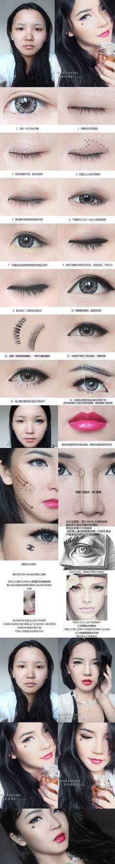 korean-clubbing-makeup-tutorial-01_5 Korean clubbing make-up tutorial