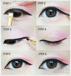 korean-makeup-eyeliner-tutorial-06_2 Koreaanse make-up eyeliner tutorial