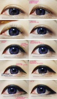 korean-makeup-eyeliner-tutorial-06_4 Koreaanse make-up eyeliner tutorial