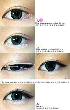 korean-makeup-eyeliner-tutorial-06_6 Koreaanse make-up eyeliner tutorial