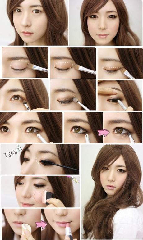 Koreaanse make-up tutorial stap voor stap foto  s