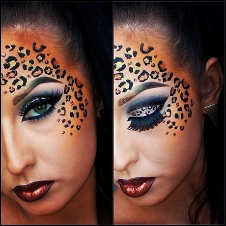 leopard-print-makeup-step-by-step-69_7 Luipaard make-up stap voor stap