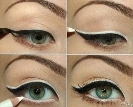 light-cat-eye-makeup-tutorial-23_8 Licht cat eye make-up les