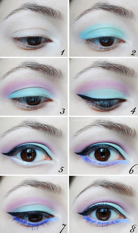 light-eyeshadow-makeup-step-by-step-12_11 Lichte oogschaduw make-up stap voor stap