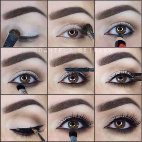 light-eyeshadow-makeup-step-by-step-12_3 Lichte oogschaduw make-up stap voor stap