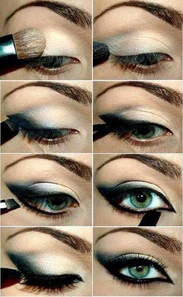 light-eyeshadow-makeup-step-by-step-12_9 Lichte oogschaduw make-up stap voor stap