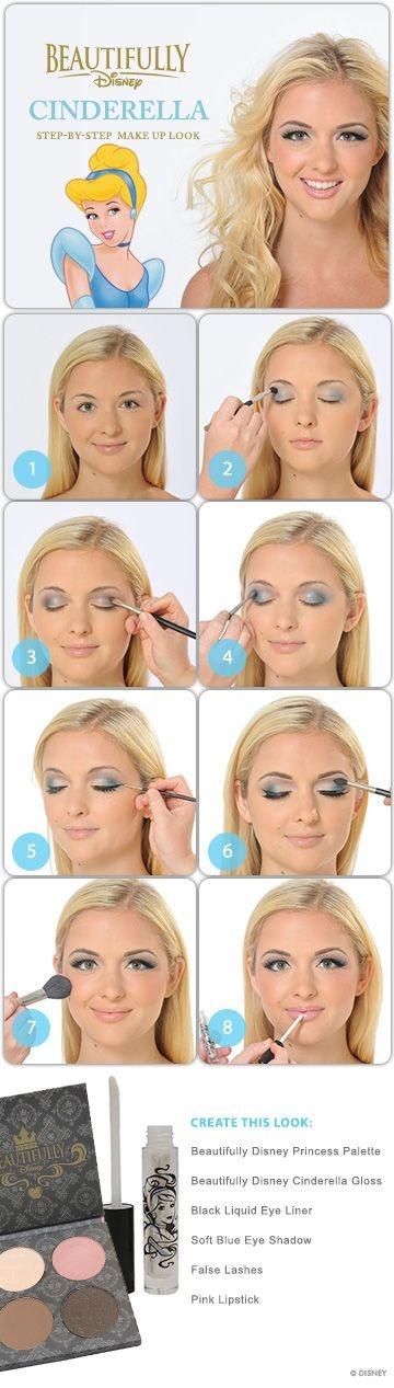 lily-james-cinderella-makeup-tutorial-66_7 Lily James Assepoester make-up les