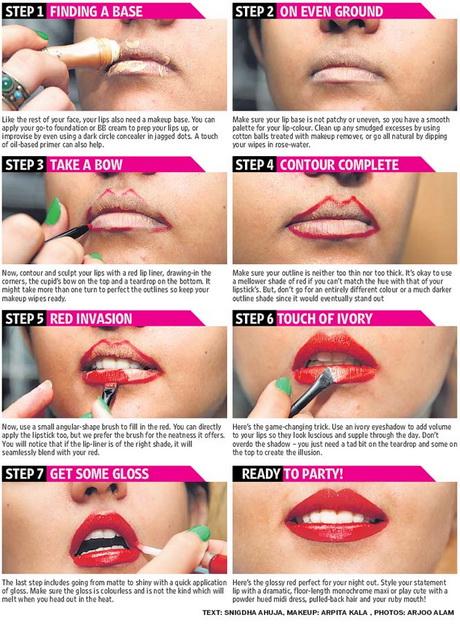 lip-makeup-tutorial-step-by-step-12_11 Lip make-up les stap voor stap