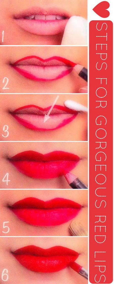 lip-makeup-tutorial-step-by-step-12_3 Lip make-up les stap voor stap