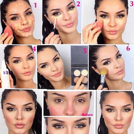makeup-blush-contour-tutorial-86 Make-up blush contour tutorial