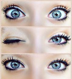 makeup-for-blue-eyes-step-by-step-25_5 Make-up voor blauwe ogen stap voor stap