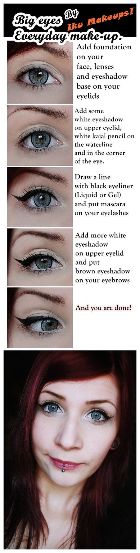 makeup-for-large-eyes-tutorial-77_8 Make-up voor grote ogen tutorial