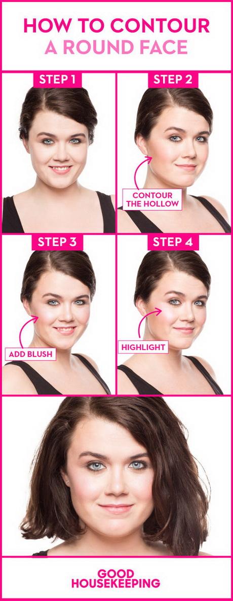 makeup-for-round-face-step-by-step-28_9 Make-up voor rond gezicht stap voor stap