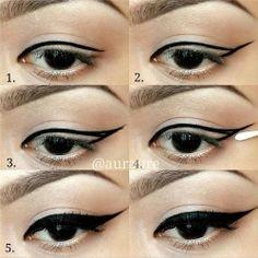 makeup-tutorial-cat-eyeliner-44_5 Make-up les kat eyeliner