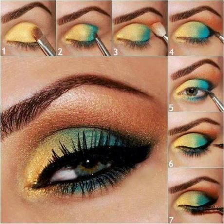 makeup-tutorial-colorful-eyeshadow-77_3 Make-up les kleurrijke eyeshadow