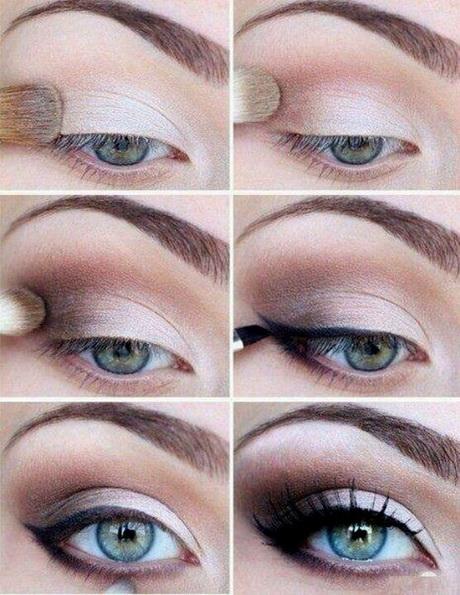 makeup-tutorial-for-blue-eyes-and-black-hair-13_4 Make-up les voor blauwe ogen en zwart haar