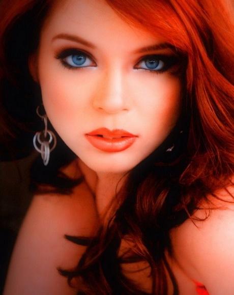makeup-tutorial-for-blue-eyes-and-red-hair-03_4 Make-up les voor blauwe ogen en rood haar