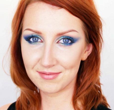 makeup-tutorial-for-blue-eyes-and-red-hair-03_6 Make-up les voor blauwe ogen en rood haar