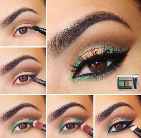 makeup-tutorial-for-brown-green-eyes-13_9 Make-up les voor bruine groene ogen
