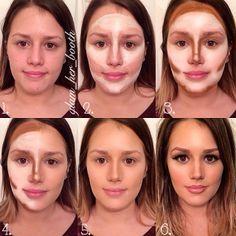makeup-tutorial-for-fat-face-08_10 Make-up les voor dik gezicht
