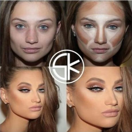 makeup-tutorial-for-fat-face-08_9 Make-up les voor dik gezicht