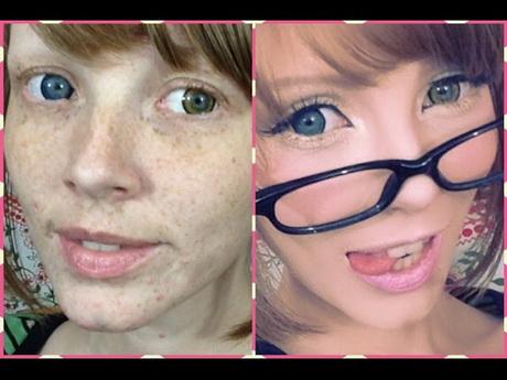 makeup-tutorial-for-freckles-23 Make-up les voor sproeten