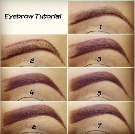 makeup-tutorial-for-low-eyebrows-61_10 Make-up les voor lage wenkbrauwen