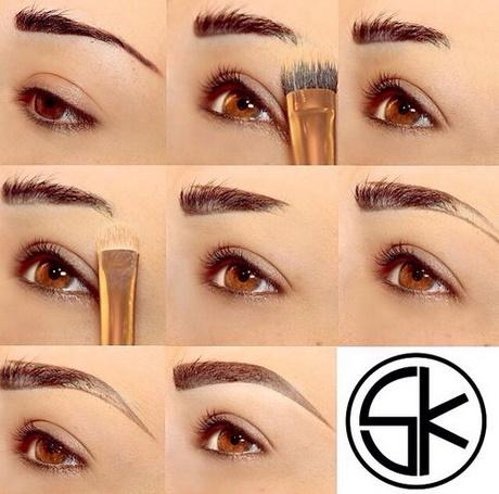 makeup-tutorial-for-low-eyebrows-61_3 Make-up les voor lage wenkbrauwen