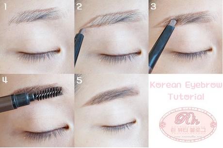 makeup-tutorial-korean-eyebrows-53_5 Make-up les Koreaanse wenkbrauwen