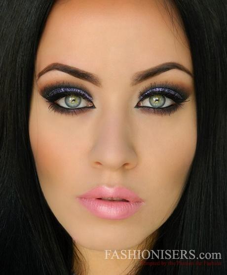 makeup-tutorials-for-brown-eyes-and-black-hair-09_11 Make-up tutorials voor bruine ogen en zwart haar