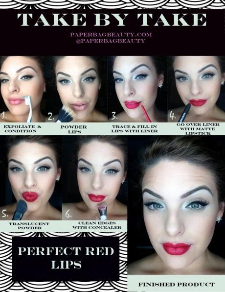 matte-red-lipstick-makeup-tutorial-61_12 Matte red lipstick make-up les