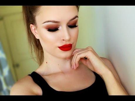 matte-red-lipstick-makeup-tutorial-61_3 Matte red lipstick make-up les