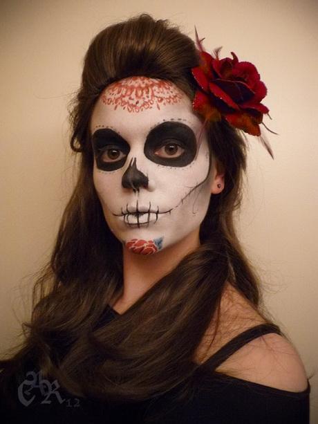 mexican-sugar-skull-makeup-step-by-step-18_3 Mexicaanse suikerschedel make-up stap voor stap