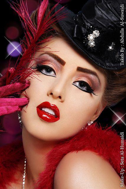 moulin-rouge-makeup-step-by-step-74_4 Moulin rouge make-up stap voor stap