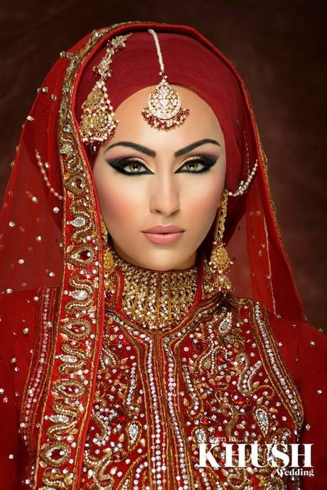 muslim-bridal-makeup-indian-step-by-step-05_5 Moslim bruids make-up Indiaas stap voor stap