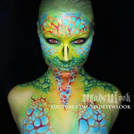 mythical-creatures-makeup-tutorial-99_9 Mythische wezens make-up les
