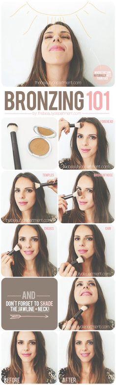 natural-bronzer-makeup-tutorial-82_5 Natural bronzer make-up tutorial