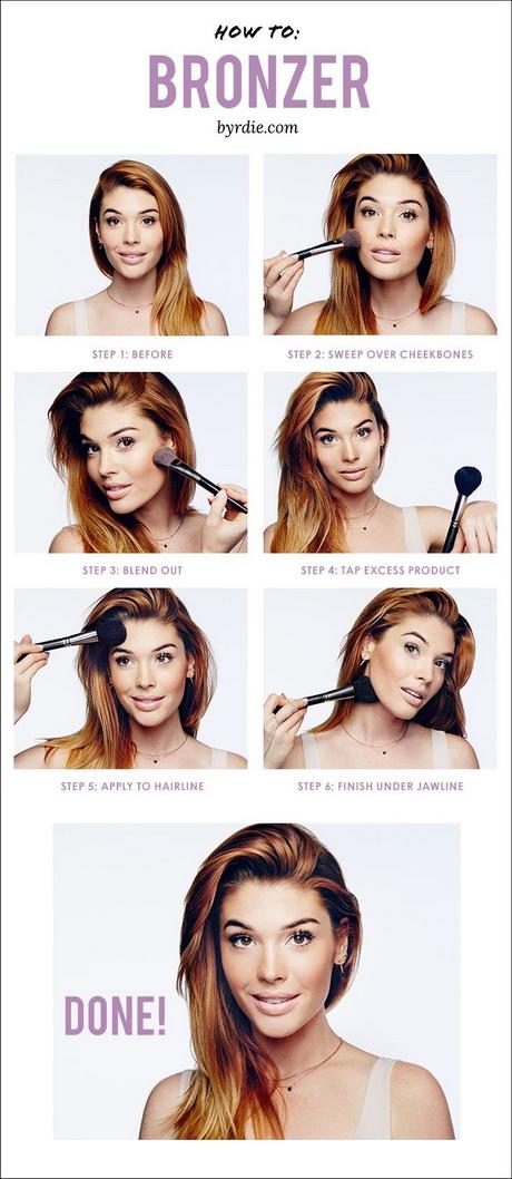 natural-bronzer-makeup-tutorial-82_9 Natural bronzer make-up tutorial