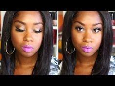 natural-glam-makeup-tutorial-for-black-women-99_5 Natural glam make-up tutorial for black women