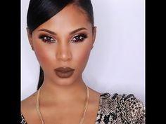 natural-glam-makeup-tutorial-for-black-women-99_9 Natural glam make-up tutorial for black women