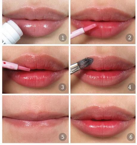 natural-lip-makeup-step-by-step-14_10 Natuurlijke lip make-up stap voor stap