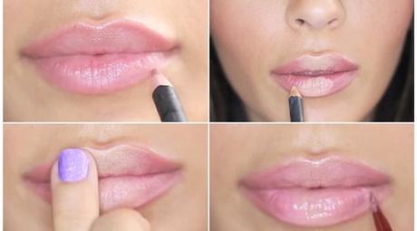 natural-lip-makeup-step-by-step-14_6 Natuurlijke lip make-up stap voor stap