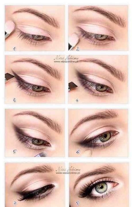 natural-looking-makeup-for-brown-eyes-step-by-step-20_7 Natuurlijke make-up voor bruine ogen stap voor stap
