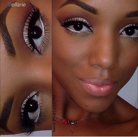 natural-makeup-tutorial-for-brown-eyes-black-women-19_4 Natuurlijke make-up les voor bruine ogen zwarte vrouwen