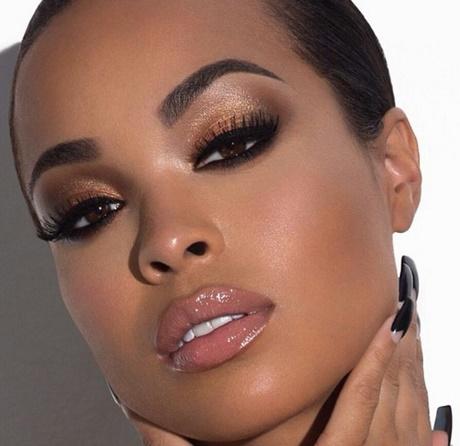 natural-makeup-tutorial-for-brown-eyes-black-women-19_6 Natuurlijke make-up les voor bruine ogen zwarte vrouwen