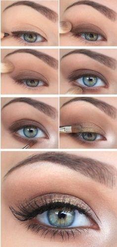 natural-makeup-tutorial-green-eyes-42_10 Natuurlijke make-up tutorial groene ogen