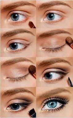 neutral-eye-makeup-tutorial-for-blue-eyes-15_4 Handleiding voor blauwe ogen