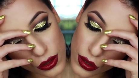 new-years-makeup-tutorial-gold-49_8 Nieuw Jaar Make-up tutorial gold